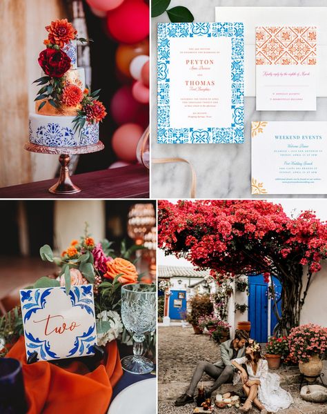 Spanish Wedding Theme Spain, Spanish Theme Wedding Decor, Mediterranean Style Wedding Decor, Boho Spanish Wedding, Latin Style Wedding, Spanish Inspired Wedding Decoration, Spanish Boho Wedding, Spanish Backyard Wedding, Spanish Wedding Inspiration