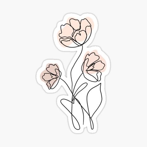 Line Art Stickers | Redbubble Line Art Stickers, Drawing Stickers, Stickers Cool, Sticker Design Inspiration, Preppy Stickers, Homemade Stickers, Cute Laptop Stickers, Bubble Stickers, Tumblr Stickers