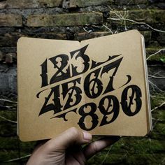 Graffiti Numbers, Number Tattoo Fonts, Tattoo Fonts Alphabet, Graffiti Lettering Alphabet, Lettering Styles Alphabet, Tattoo Lettering Design, Chicano Lettering, Calligraphy Tattoo, Graffiti Lettering Fonts