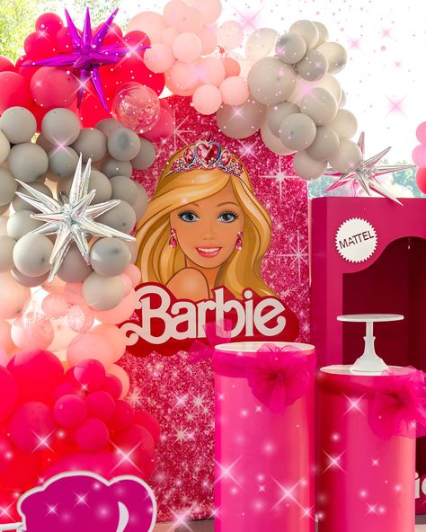 Step into a world of pink and sparkle with our Barbie Birthday Theme! 🎀✨ Celebrate in style with decorations and activities inspired by everyone’s favorite fashion icon. Make your little one’s dream come true with a magical Barbie-themed party! 🎂👑 #barbie #barbietheme #barbiebirthday Barbie Birthday Theme Decoration, Barbie Birthday Theme, Birthday Theme Decoration, Barbie Theme, Barbie Birthday, Fashion Icon, Dream Come True, Themed Party, Bday Party