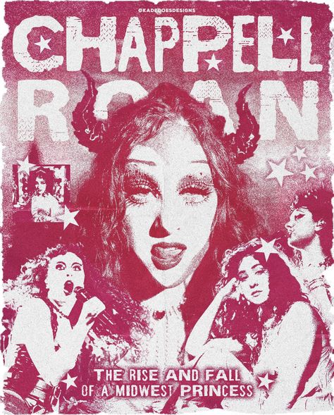 Chappell Roan! The Rise and Fall of a Midwest Princess Poster Design. #graphicdesign #design #art #graphicdesigner #illustration #chappellroan #music #designer #graphic #digitalart #photoshop #artwork #illustrator #creative #album #theriseandfallofamidwestprincess #graphics #typography #oliviarodrigo #photography #drawing #model #redwinesupernova #poster #designinspiration #adobe #chappellroantour Princess Poster, Drawing Model, Midwest Princess, Future Poster, Photography Drawing, Photoshop Artwork, Dorm Posters, Chappell Roan, Picture Collage Wall