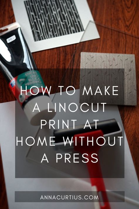 How to make a linocut print at home without a press Linocut Tutorial, Linoleum Printing, Tattoos Life, Collagraphy, Screen Printing Press, Linoleum Print, Linocut Printmaking, Linocut Art, Paper Ideas