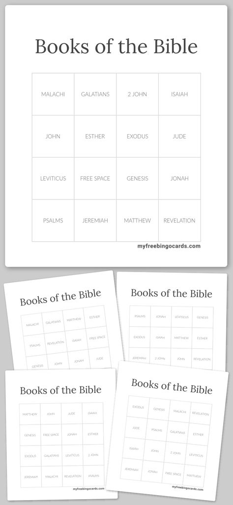 Bible Bingo For Kids Free Printable, Bible Bingo Printable Free, Bible Bingo, Bingo Printable Free, Ladies Night Ideas, Bingo Books, Free Printable Bingo Cards, Bingo For Kids, Christian Activities