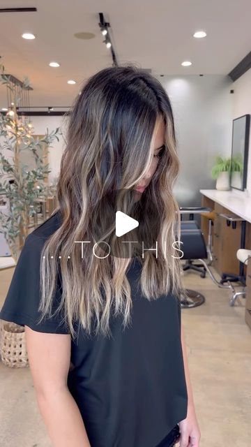 SoCal hair colorist/balayage & extension specialist on Instagram: "color CORRECTION success 🪄✨

cancelled the brass with 5na 
& toned the highlights with 9nb using @redkenpro #shadeseq 

Lightened with @wellahairusa 
Styled with @ilesformula_hair" 5na Hair Color, Partial Balayage, Balayage Extensions, Hair Colorist, Color Correction, Balayage, Highlights, Hair Color, Brass