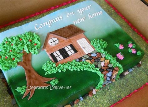 This is the one I really like.. Housewarming Cake Ideas, House Warming Cake, Housewarming Party Themes, Housewarming Cake, House Cake, Sheet Cakes, Different Cakes, Special Occasion Cakes, Specialty Cakes