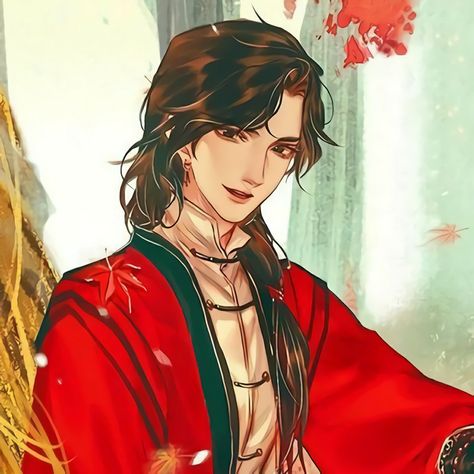 San Lang Manhua, One Last Kiss, Heaven Official's Blessing, Hua Cheng, Heaven's Official Blessing, Anime Best Friends, Book Show, Matching Icons, Drawing Inspiration