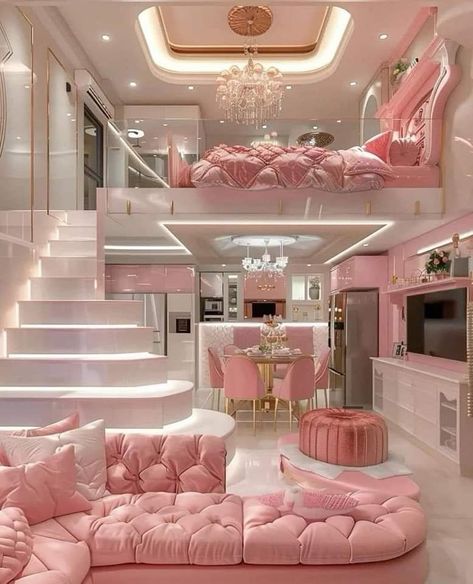 Pink House Interior, Beautiful Dorm Room, Beautiful Bedroom Decor, Dream Bedroom Inspiration, Small Room Design Bedroom, Luxury Room Bedroom, Pink Room Decor, Dekorasi Kamar Tidur, Girly Room