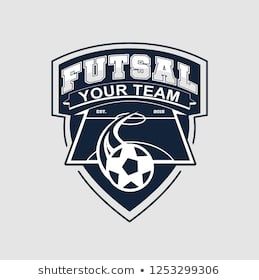 futsal logo emblem Futsal Logo, Logo Futsal, Baseball Shirt Ideas, Football Logo Design, Football Club Logo, Bike Drawing, Logo Football, Channel Branding, Soccer Logo