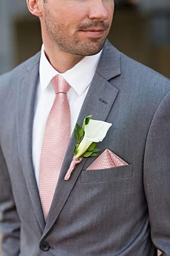 Groomsmen Attire Blush Pink, Pink Tie Outfit Men, Gray Suit Pink Tie, Pink Bridal Party Groomsmen, Grey Suit With Pink Tie, Dusty Rose Groomsmen Attire, Pink Wedding Groomsmen, Rose Gold Groomsmen, Pink Groomsmen Attire