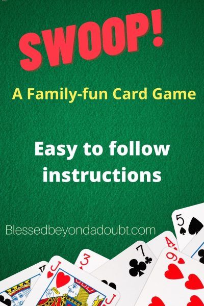 Swoop Card Game, Easy Card Games For Kids, Group Card Games, Lake Crafts, Cousin Camp, Family Card Games, Games People Play, Quick Games, Youth Games