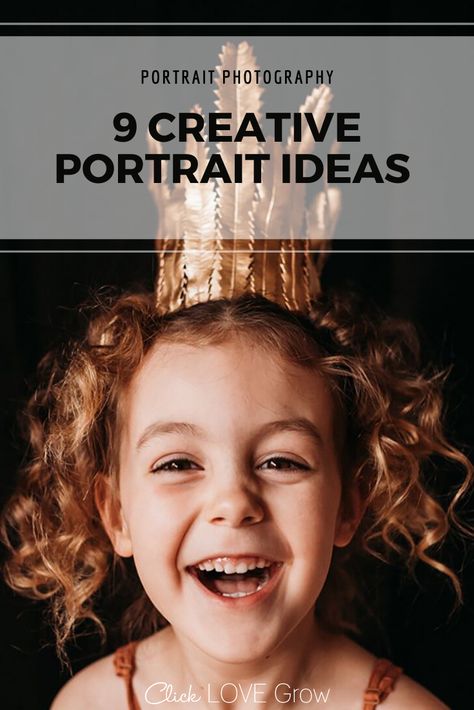 Creative Portrait Ideas with Wow Factor #clicklovegrow #photographytutorials Fun Portrait Ideas, Artwork Photography Ideas, Personality Portraits Kids, Funny Portrait Photography, Kids Photoshoot Ideas At Home, Fun Portrait Photography, Creative Portrait Ideas, Quirky Photography, Children Portrait Photography