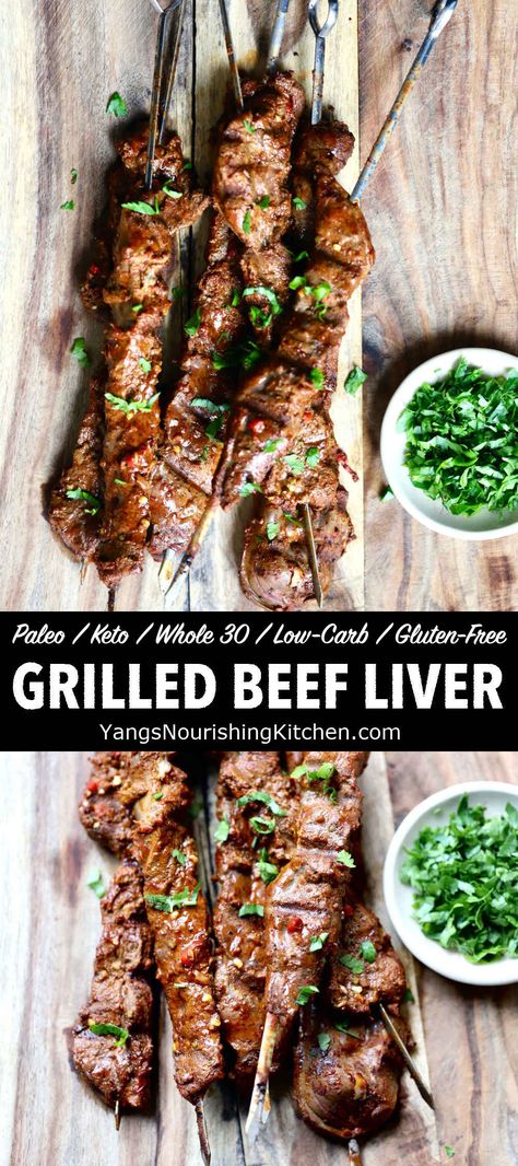 Bison Liver Recipe, Calfs Liver Recipes, Paleo Liver Recipes, Beef Liver Hamburger, Grilled Liver Recipes, Best Way To Cook Beef Liver, Easy Beef Liver Recipes, Healthy Beef Liver Recipes, How To Cook Calf Liver