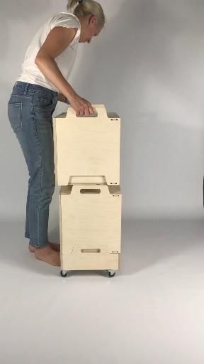 Plywood Storage, Plywood Projects, Cnc Furniture, Diy Furniture Bedroom, Vinyl Storage, Diy Holz, Plywood Furniture, Diy Wood Projects Furniture, Modular Furniture