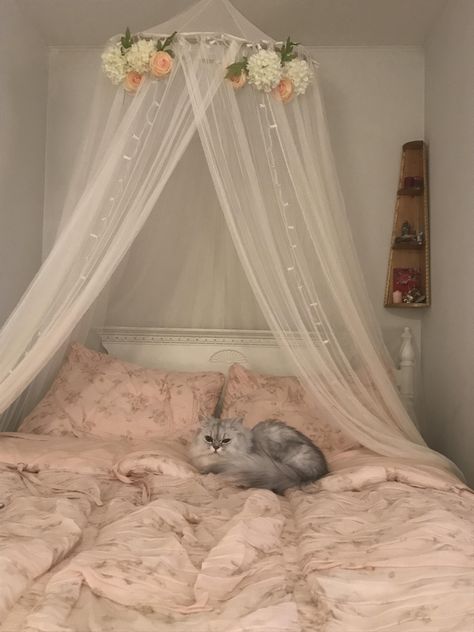 Mosquito Net Aesthetic, Girly Room, Cute Room Ideas, Pretty Room, Dreamy Room, Dream Room Inspiration, Pink Room, Room Makeover Inspiration, Cute Room Decor