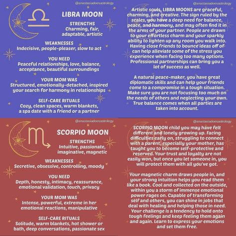 Capricorn Sun Libra Moon, Pisces Sun Scorpio Moon, Leo Sun Libra Moon, Psychology Astrology, Leo Sun Scorpio Moon, Moon Sign Astrology, Libra Moon, Astrology Meaning, Chart Astrology