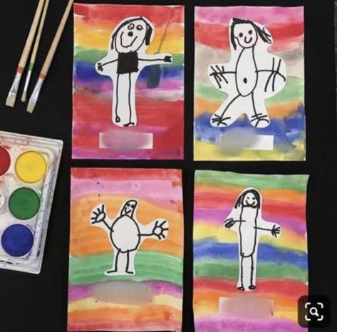 Grade 1 Art, All About Me Preschool, Kindergarten Art Projects, 2024 Art, Nature School, First Week Of School, Creative Curriculum, Self Portraits, School Activity