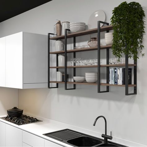 Modern wall shelf design