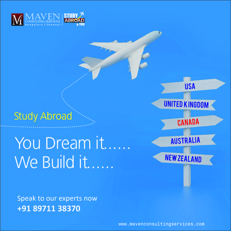 Study Abroad For any queries contact us https://www.mavenconsultingservices.com/study-abroad/contact-us/ Newspaper Design Layout, Travel Instagram Ideas, Education Poster Design, Brochure Design Layout, College Motivation, Romantic Quotes For Her, Travel Advertising, Poster Template Design, Premium Business Cards