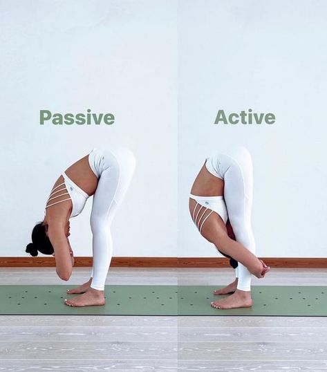 LIVEDAILYFIT ™ | YOGA on Instagram: "Passive vs Active stretching 👉🏽 Active stretching focuses on using one muscle group to stretch another, passive stretching uses an external force to provide the pull for the stretch. Both are super important as flexibility without strength is pretty useless and can be dangerous. This is why you will always find a mix of active and passive in my classes ! Active Stretching: In active stretching, there is no external force being provided. You are actively moving one muscle group to stretch another. Passive Stretching: There is an external force being provided. You are being stretched instead of actively stretching. Passive stretching can be accomplished through partner stretches, using stretching accessories and/or just using gravity to assist your Active Stretching, Partner Stretches, Passive Stretching, Hamstring Stretch, Muscle Weakness, Be Dangerous, Major Muscles, Instagram Content, Improve Flexibility