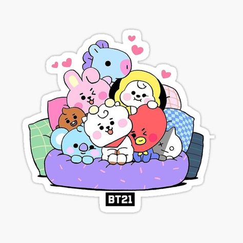 Bts Mask, Bt21 Stickers, Bts Cake, Birthday Cake Topper Printable, Pop Stickers, Bts Drawings, Kawaii Stickers, Bts Chibi, Aesthetic Stickers