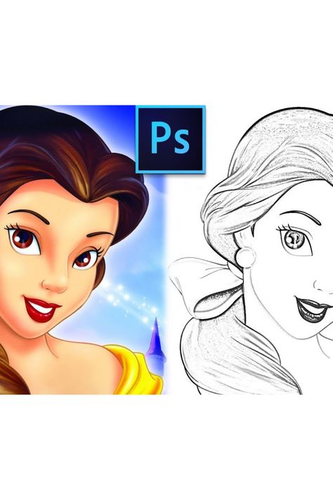 Photoshop Tutorials | How to Convert image into Pencil Drawing How To Make Sketch, Sketch Photoshop, Photoshop Pics, Montage Photo, Photoshop Photos, Graphic Design Ideas, Photoshop Tutorial, Pencil Sketch, Pictures To Draw