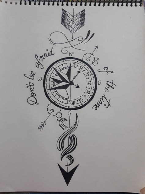 Compass Tattoo Quotes, Feminine Compass Tattoo Design, Ateez Tattoo, Nautical Graphics, Feminine Compass Tattoo, Tattoo Side, Compass Clock, Kpop Tattoos, Crown Tattoo Design