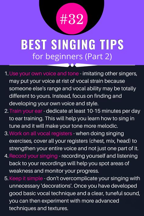 How To Sing Better Tips, Singing Tips Beginner, Singer Tips, Singing Training, Writing Songs Inspiration, Music Basics, Singing Exercises, Music Theory Lessons, Singing Techniques