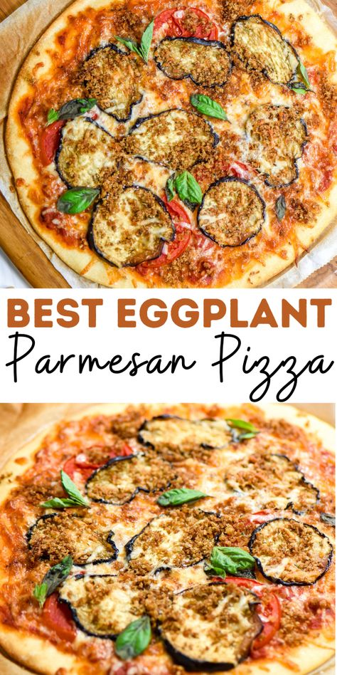 Eggplant Parmesan Pizza, Pizza With Eggplant, Eggplant Parmesan Recipes, Lodge Recipes, Best Eggplant Parmesan, Eggplant Pizza Recipe, Healthy Eggplant Parmesan, Pizza Calzones, Eggplant Pizza