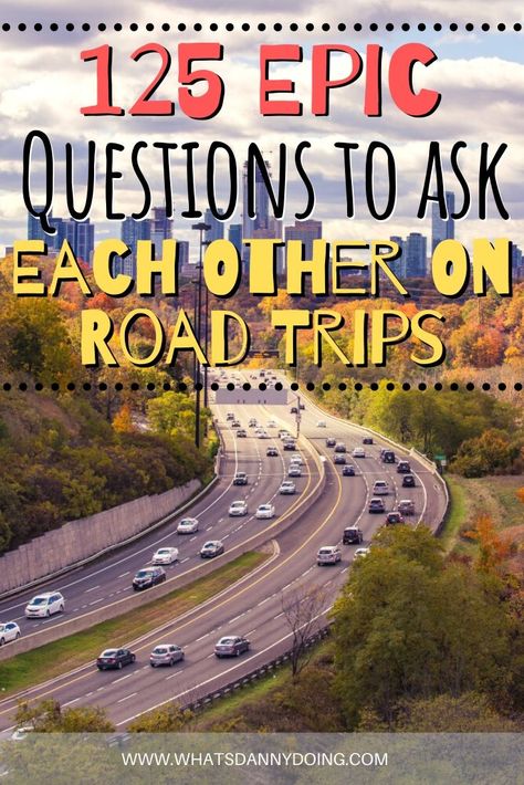 Roadtrip Questions Friends, Road Trip Trivia Questions, Road Trip Activities For Adults, Fun Road Trip Questions, Good Convo Starters, Road Trip Questions, Manifest Life, Trip Activities, Road Trip Activities