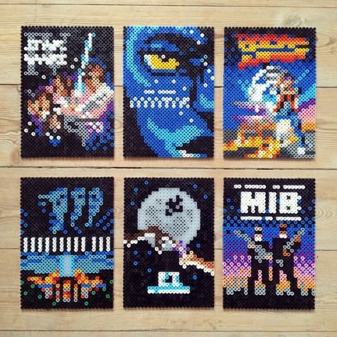 Hamma Beads Ideas, Pixel Beads, Easy Perler Beads Ideas, Pearl Beads Pattern, 3d Perler Bead, Art Perle, Perler Art, 8bit Art, Hama Beads Design