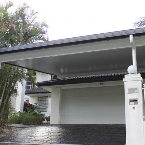 Covered Carport Ideas, Carport Ideas Australia, Carports For Sale, Building A Carport, Carport Ideas, Carport Plans, Ultra Modern Homes, Carport Designs, Roof Styles