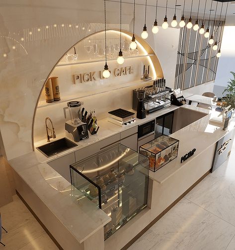 Vitrine Design, Bakery Shop Design, Bakery Design Interior, Coffee Shop Interior Design, Desain Furnitur Modern, Cafe Shop Design, Kiosk Design, 카페 인테리어 디자인, Coffee Shops Interior