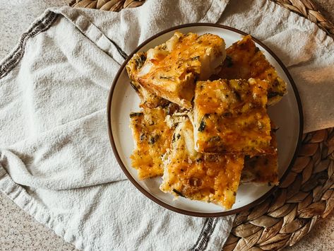 Starbucks Potato, Cheddar & Chive Egg Bakes Starbucks Potato Cheddar And Chive Bake Copycat, Potato Cheddar Chive Egg Bake Starbucks, Potato Chive Egg Bites Starbucks, Potato Cheddar Chive Egg Bake, Starbucks Potato Cheddar And Chive Bake, Freezer Eggs, Egg Bakes, Cheddar Potatoes, Starbucks Egg Bites