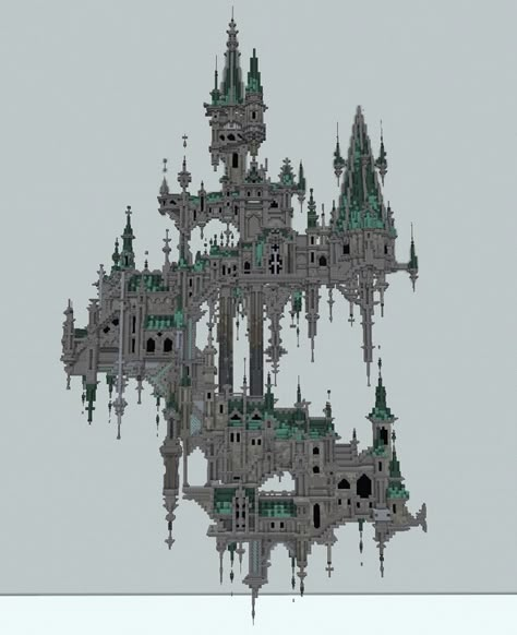 Fantasy Castle Minecraft, Windmill Minecraft, Castle Minecraft, Minecraft Castle, Minecraft Medieval, Minecraft Room, Cute Minecraft Houses, Minecraft City, Minecraft Plans