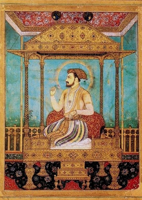 Mughal Peacock Throne, Mughal Miniature Paintings, Shah Jahan, Red Fort, Mughal Paintings, Mughal Empire, Asian Painting, Islamic Paintings, History Projects