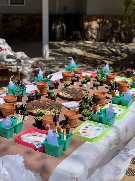 Luxury Picnics, Nature Party, Plant Party, Kids Workshop, Picnic Birthday, Birthday Party Crafts, Picnic Party, Art Party, Party Activities