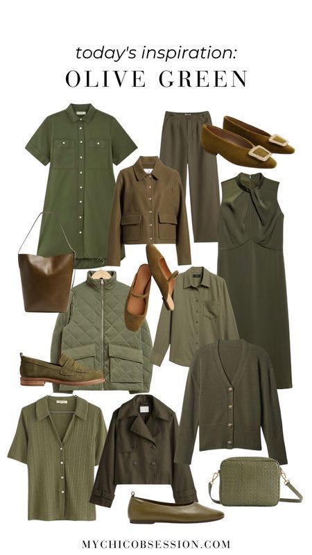 Olive Green Outfits, Olive Green Outfit, Striped Linen Pants, Colour Pallets, 2024 Aesthetic, Green Outfits, Pattern Inspiration, Winter Color, Green Outfit