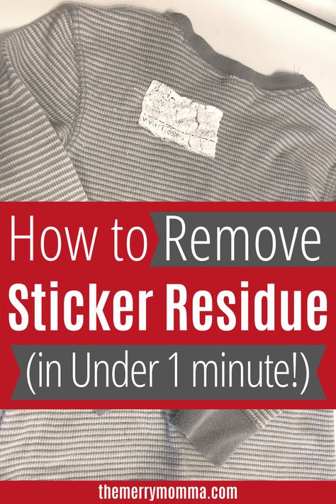 Get Stickers Off, How To Remove Adhesive, Remove Sticky Labels, Remove Sticker Residue, Remove Sticky Residue, How To Remove Glue, Professional House Cleaning, Sticky Labels, Sticker Removal