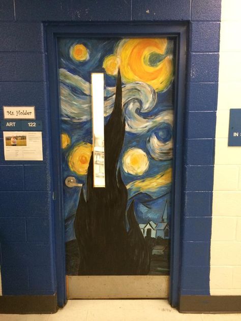 My door to my high school art classroom!