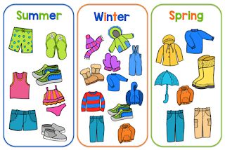 Clothing Sort- Pocket Chart Activity By Gwyn  April 15, 2016 // No commentsClothing Sort- Pocket Chart Activity Clothes Kindergarten, Weather Activities Preschool, Seasons Chart, Weather Activities For Kids, Pocket Chart Activities, Clothing Themes, Seasons Activities, Weather Activities, Spring Clothes