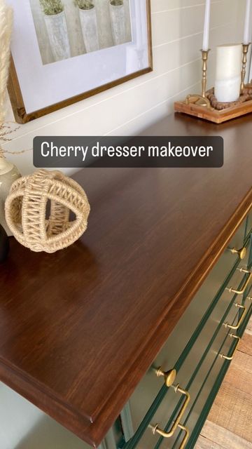 How To Paint Cherry Wood Furniture, Updating Cherry Bedroom Furniture, Cherry Wood Dresser Makeover, Refinished Cherry Furniture, Mahogany Furniture Makeover, Paint Cherry Wood Furniture, Update Cherry Bedroom Furniture, Mahogany Dresser Makeover, Refinish Cherry Furniture