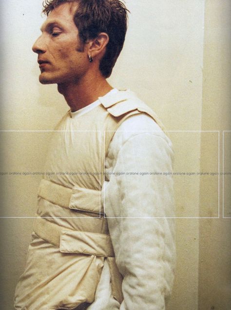 Helmut Lang, 1999 Helmut Lang 90s, Helmut Lang Archive, Juergen Teller, Bullet Proof Vest, Ex Machina, Helmut Lang, Fashion History, Fashion Details, 90s Fashion