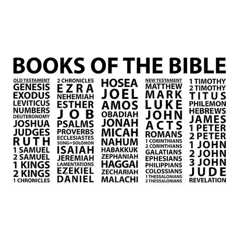 Amazon.com: Books of the Bible Vinyl Wall Decal By Wild Eyes Signs, Church Wall, Christian or Catholic School, Children's Church, Youth Room, Sunday School Decor, RE3159 : Handmade Products Chapel Decor, Sunday School Decorations, Church Christian, Boho Classroom, Removable Vinyl Wall Decals, Church Youth, Church Nursery, Youth Room, Kids Ministry