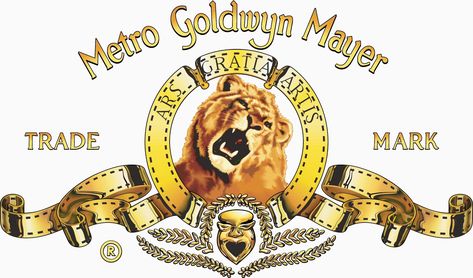 Metro Goldwyn Mayer Logo, Metro Pictures, Movie Logo Design, Thelma Louise, Movie Studios, Metro Goldwyn Mayer, Lion Logo, One Logo, Logo Psd