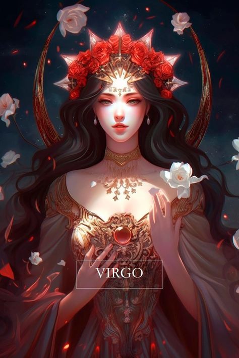 Zodiac Fanart, Zodiac Art Virgo, Aquarius Art, Zodiac Art, Durga Goddess, Virgo Zodiac, Character Outfits, Zodiac Signs, Fan Art