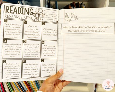 Free Reading Response Journal Prompts Reading Response Journals 2nd Grade, Readers Response Journal, Summary Ideas, Reading Journal Prompts, Bookish Journal, Reader Response Journals, Journal Prompts Printable, Reading Rotations, Literacy Classroom