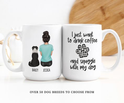 Dog Mom Glitter Tumbler, Dog Mom Tumbler Cups, Dog Mom Coffee Mug, Dog Sublimation Tumblers, Horse Mugs Design, Personalized Pet Gifts, Drink Coffee, Fun Cup, Mom Mug