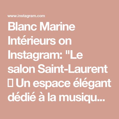 Blanc Marine Intérieurs on Instagram: "Le salon Saint-Laurent 🤍

Un espace élégant dédié à la musique où les propriétaires peuvent prendre un moment pour se déposer.

Cette pièce qui était complètement dénudée a été rehaussée par l’ajout de bibliothèques encastrées qui apporte fonctionnalité et caractère à la pièce.

Sa cheminée d’origine a également été remise en état et habillée d’un sublime manteau en marbre.

______

The Saint-Laurent Living Room 🤍

An elegant space dedicated to music where the owners can take a moment to relax.

This room, which was completely bare, has been enhanced by the addition of built-in bookcases that bring functionality and character to the room.

The original fireplace has also been refurbished and adorned with a sublime marble mantel.

Design par/by @bla Original Fireplace, Mantel Design, The Saint, To The, The Room, Living Rooms, The Original, Saint Laurent, Built In