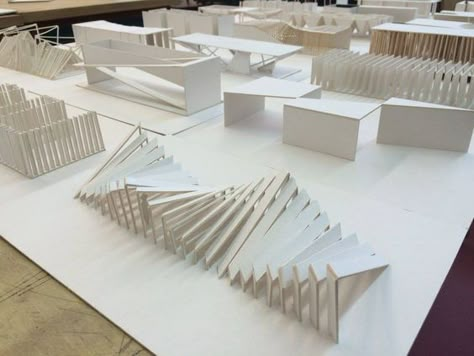 Folding Architecture, Conceptual Model Architecture, Model Architecture, Concept Models Architecture, Paper Architecture, Pavilion Design, Architectural Model, Parametric Architecture, Architecture Model Making