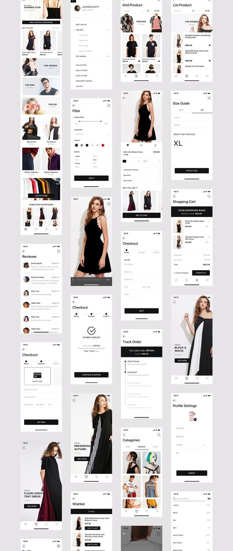 Ecommerce App Design Mobile Ui, Ecommerce Ui Design, Ui Kit Design, Mobile Layout, E Commerce App, Plant App, App Home Screen, E-commerce App, Ecommerce App